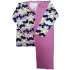 0350 Pijama Rosa Ursa  e Coração com Calça Rosa 4 +R$ 65,00